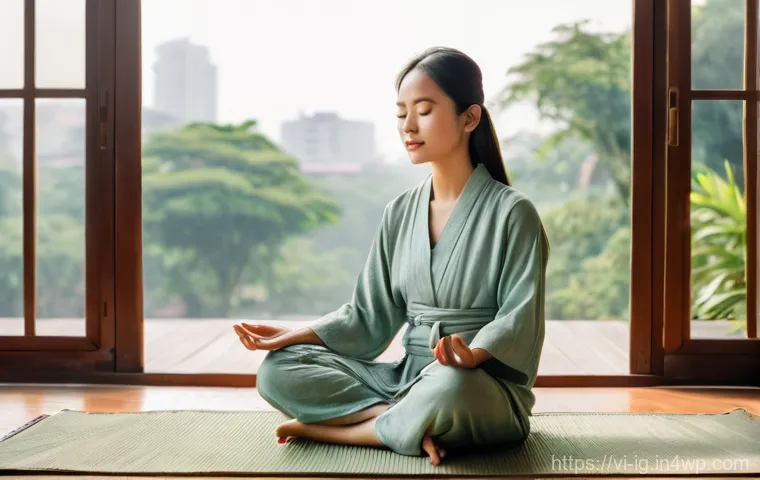 정신건강 앱의 기능별 비교 분석 - Prompt 1: Serene Meditation in a Vietnamese Urban Dwelling**