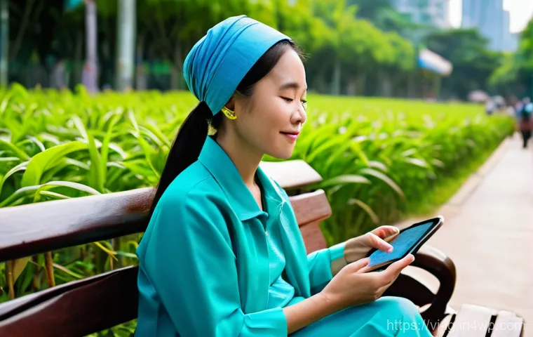 정신건강을 위한 디지털 치료의 성공 요인 - **Prompt: AI Companion and Expert Guidance**
    A middle-aged Vietnamese man, dressed in a neat, sm...