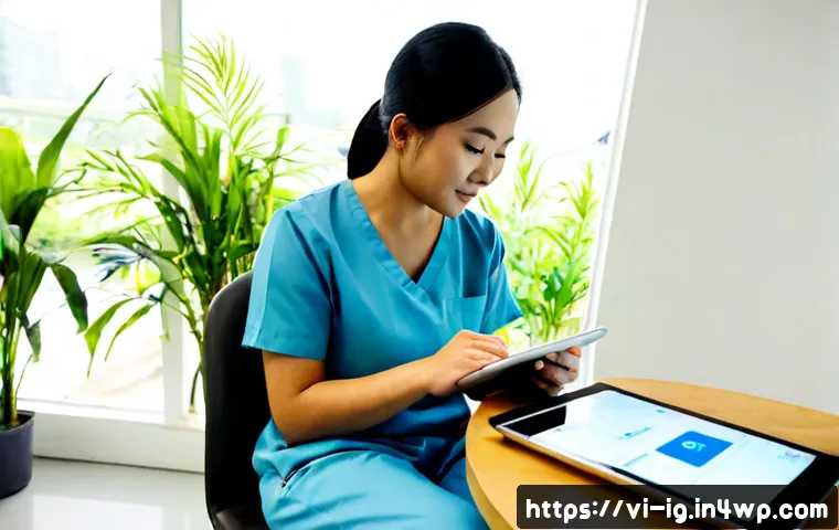 Home 17 정신건강과 관련된 최신 기술 트렌드 - Photorealistic mental health technology consultation in a modern Vietnamese urban clinic, compassion...